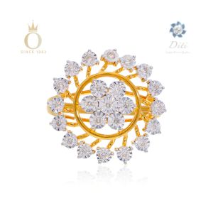 FANCY DIAMOND LADIES RING