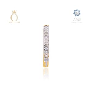DITI DIAMOND FULL BELLY NOSEPIN-Yellow Gold-18