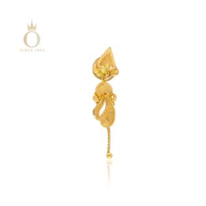 GOLD JHUL EARRING