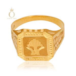 GOLD HANDMADE GENTS RING