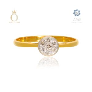 DITI DIA 7 STONE LADIES RING