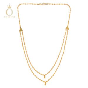 GOLD DOUBLE LINE RAJKOT CHAIN