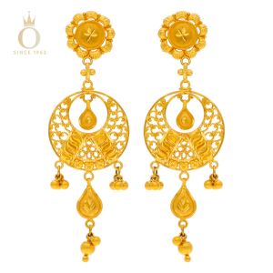 GOLD KANBALA EARRING-Yellow Gold-22