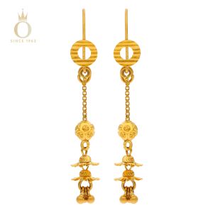 GOLD FANCY EARRING