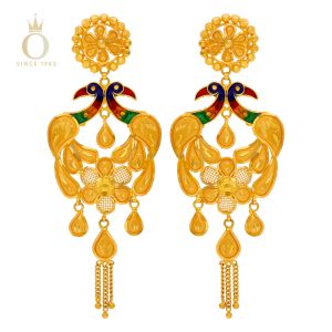GOLD FANCY EARRING