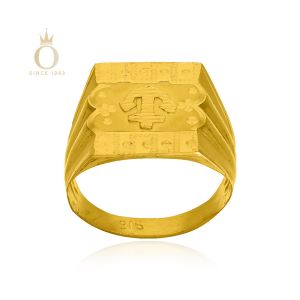 GOLD HANDMADE GENTS RING