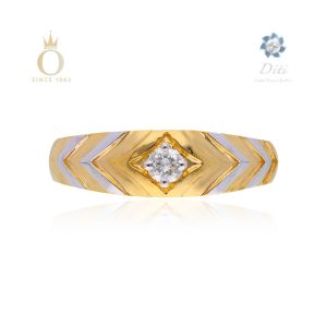 FANCY DIAMOND GENTS RING