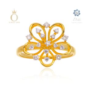 DIAMOND LADIES FANCY RING