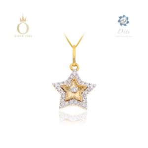 Starry Diva Diamond Pendant