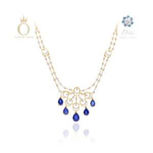 Celestial Droplets Diamond Necklace