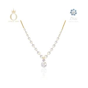 Gleaming Blooms Diamond Necklace