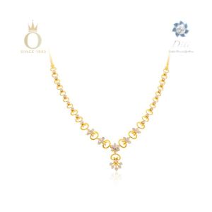 Chic Blossom Diamond Necklace