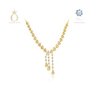 Radiant Droplets Diamond Necklace