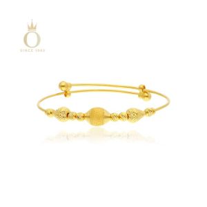 Tiny Treasures Gold Baby Bangle