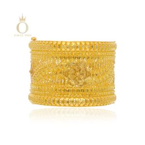 Bridal Perfection Gold Chur Bangle-Yellow Gold-22