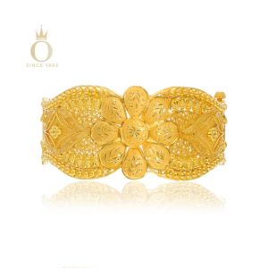 Timeless Bride Gold Chur Bangle-Yellow Gold-22