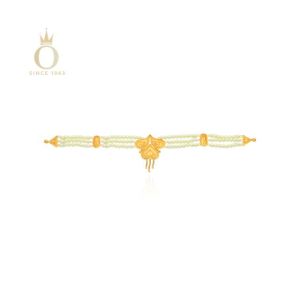 Tender Art Gold Choker Necklace-Yellow Gold-22