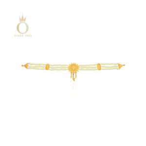 Shining Sun Gold Choker Necklace