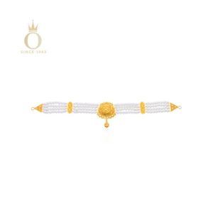Festive Traditions Gold Choker Necklace