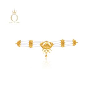 Heritage’s Charm Gold Choker Necklace-Yellow Gold-22