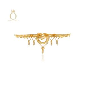Unparalleled Elegance Gold Choker Necklace-Yellow Gold-22