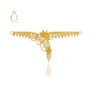 Fashionable Bride Gold Choker Necklace