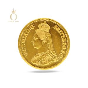 22k, 20.1g(916) Victoria Gold Coin-Yellow Gold-22