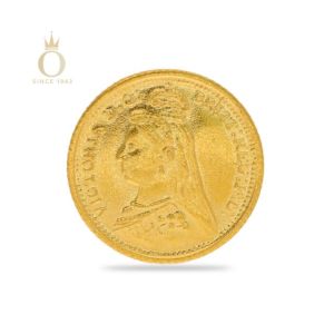 24k, 2.1g(995) Victoria Gold Coin-Yellow Gold-24