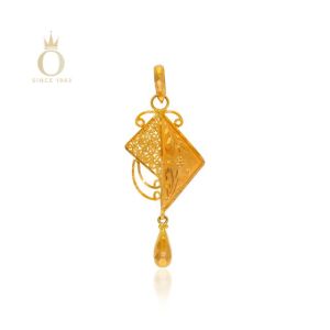 Dual Magic Gold Pendant-Yellow Gold-22