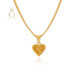 Adorable S Gold Pendant