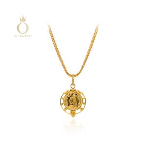 Royal Guinea Gold Pendant-Yellow Gold-22