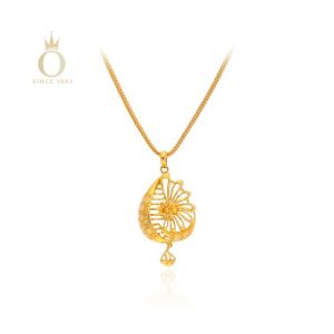 Nature’s Touch Gold Pendant-Yellow Gold-22