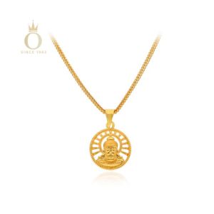 Blessed Hanuman Gold Pendant