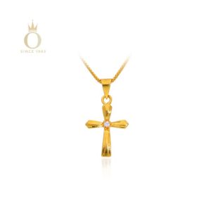 Jesus’s Cross Gold Pendant