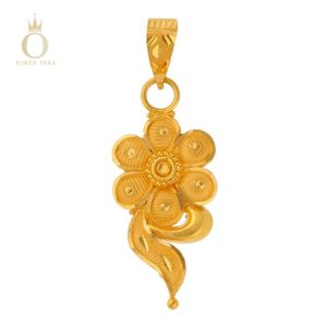 Solo Blossom Gold Pendant-Yellow Gold-22