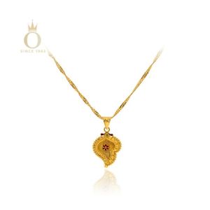Ethnic Craft Gold Pendant