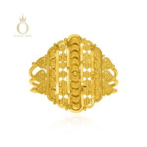 Ethnic Magic Gold Ring-Yellow Gold-22