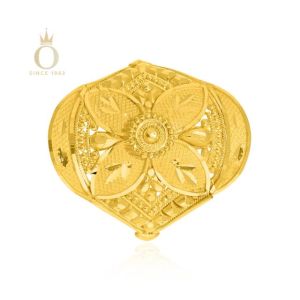 Splendid Bloom Gold Ring-Yellow Gold-22