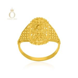 Blooming Grandeur Gold Ring-Yellow Gold-22