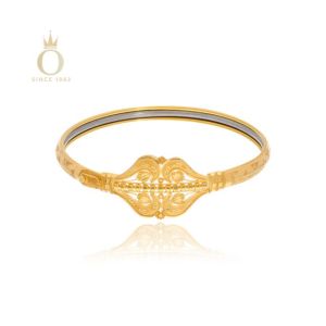 Classic Radiance Gold Noa Bangle-Yellow Gold-22