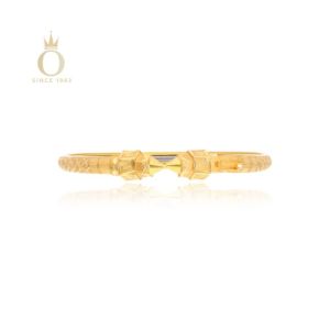 Serene Traditions Gold Noa Bangle-Yellow Gold-22
