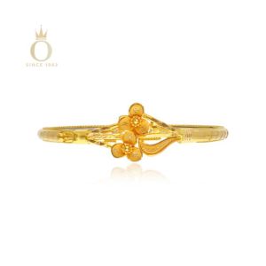 Trillium Embrace Gold Noa Bangle-Yellow Gold-22
