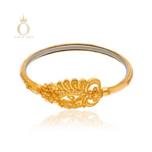 Golden Blossom Gold Noa Bangle