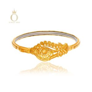 Classic Charm Gold Noa Bangle-Yellow Gold-22