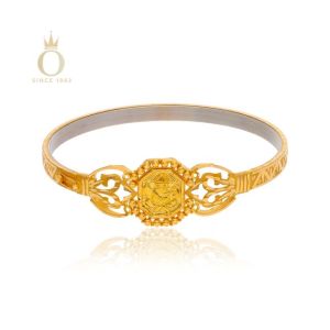 Divine Ganesha Gold Noa Bangle