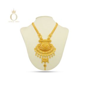 Wedding Glow Gold Long Necklace