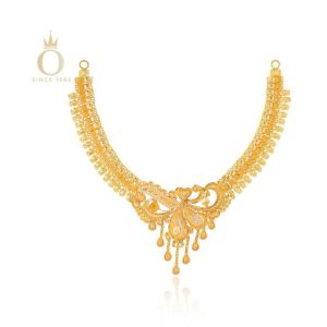 Traditional Heirloom Gold Necklace-Yellow Gold-22