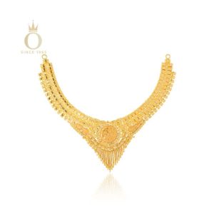 Majestic Bride Gold Necklace