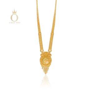 Regal Hue Gold Long Necklace