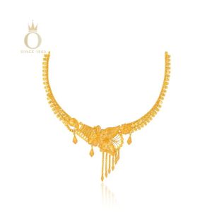 Winged Delight Gold Necklace